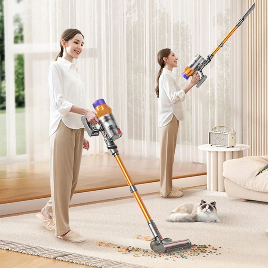 Cordless Vacuum Cleaner 550W 45KPA Strong Suction Portable